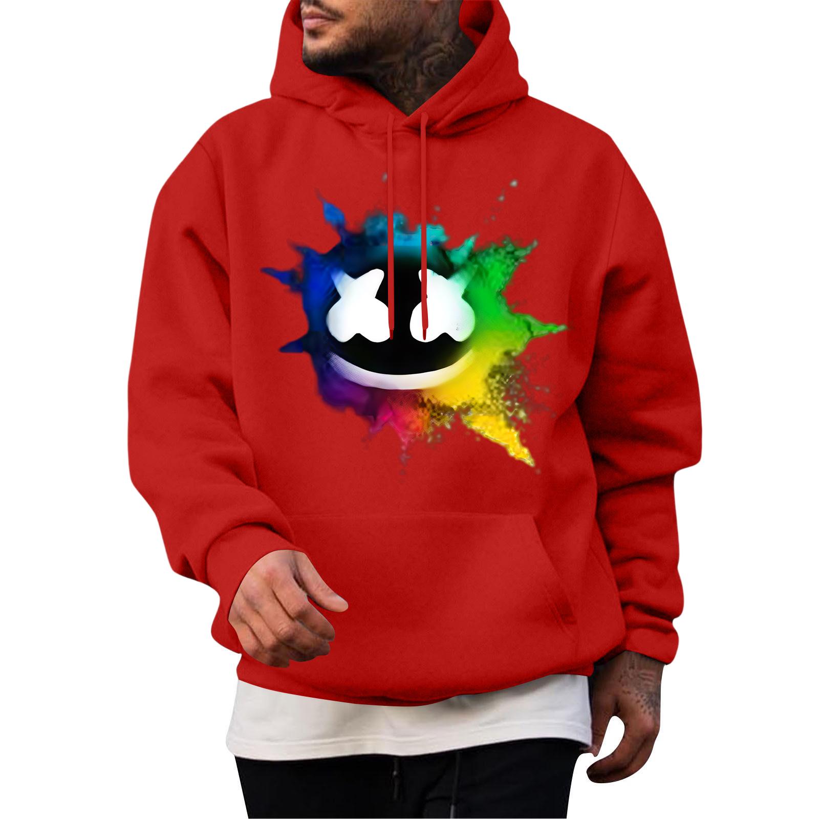 Мужская повседневная толстовка модная толстовка с капюшоном для отдыха топы подростковая уличная мода рубашка с длинным рукавом теплая XL красный
Мужская повседневная толстовка модная толстовка с капюшоном для отдыха топы подростковая уличная мода рубашка с длинным рукавом теплая XL красный