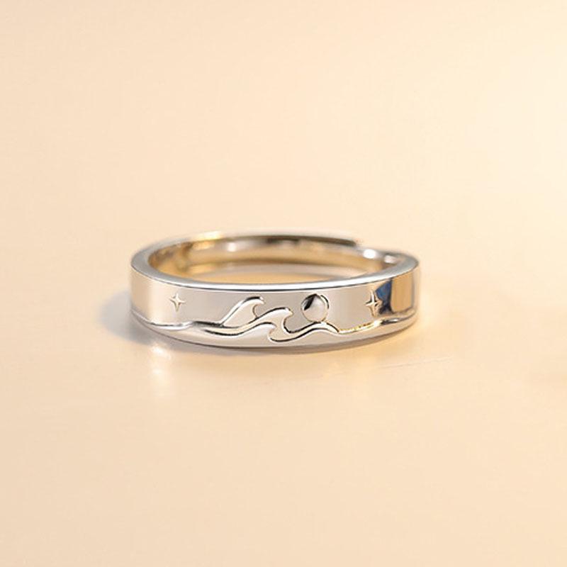 Кольца для пары Mingyue Fresh - Регулируемый подарок на День святого Валентина для мужчин и женщин Adjustable Opening
Кольца для пары Mingyue Fresh - Регулируемый подарок на День святого Валентина для мужчин и женщин Adjustable Opening