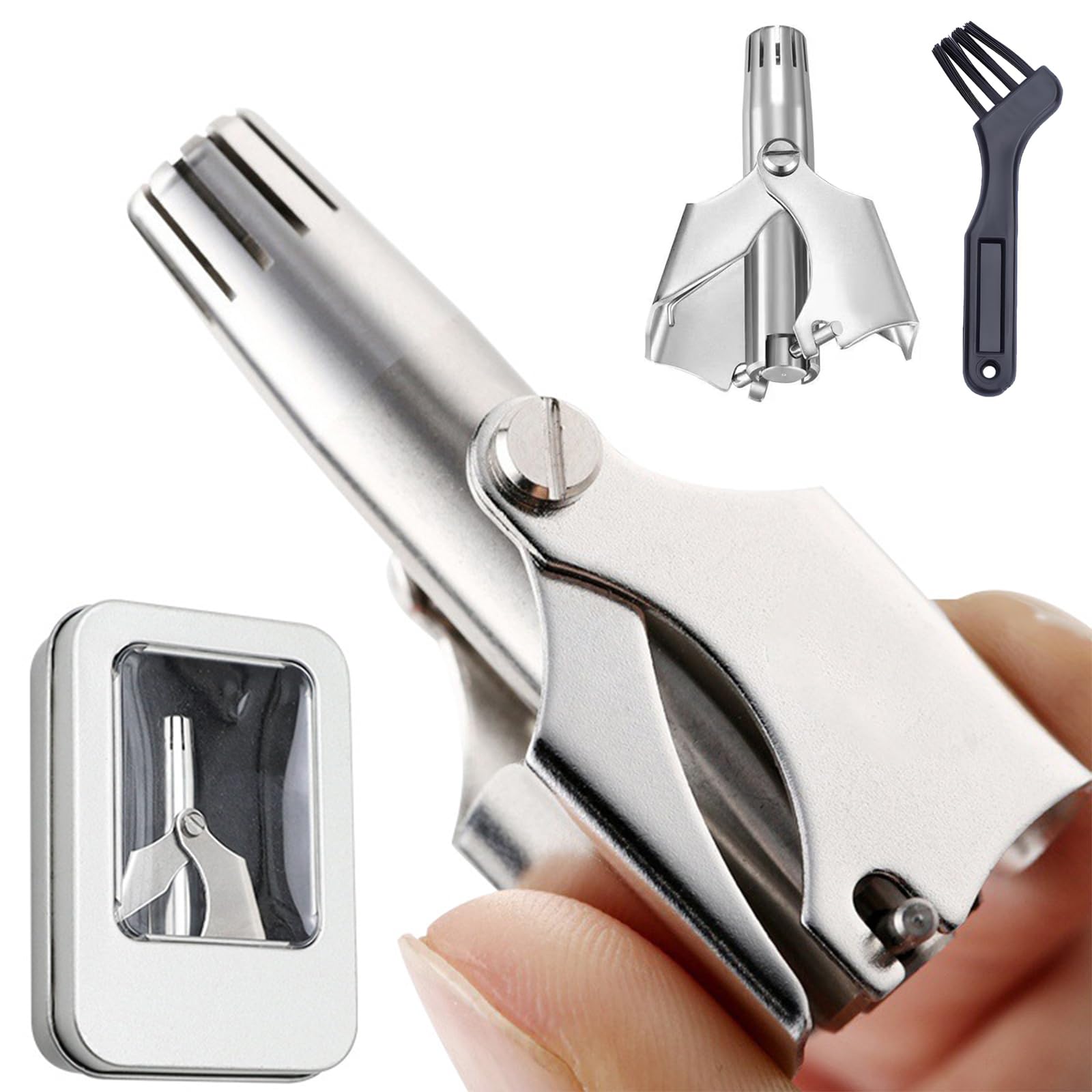 AUTAKI Nose Hair No Batterys 12 Etiquette Nose Hair Easy to Nose Hair Easy to Удобная щетка для чистки, футляр для хранения, в комплекте резак, руководство,
AUTAKI Nose Hair No Batterys 12 Etiquette Nose Hair Easy to Nose Hair Easy to Удобная щетка для чистки, футляр для хранения, в комплекте резак, руководство,