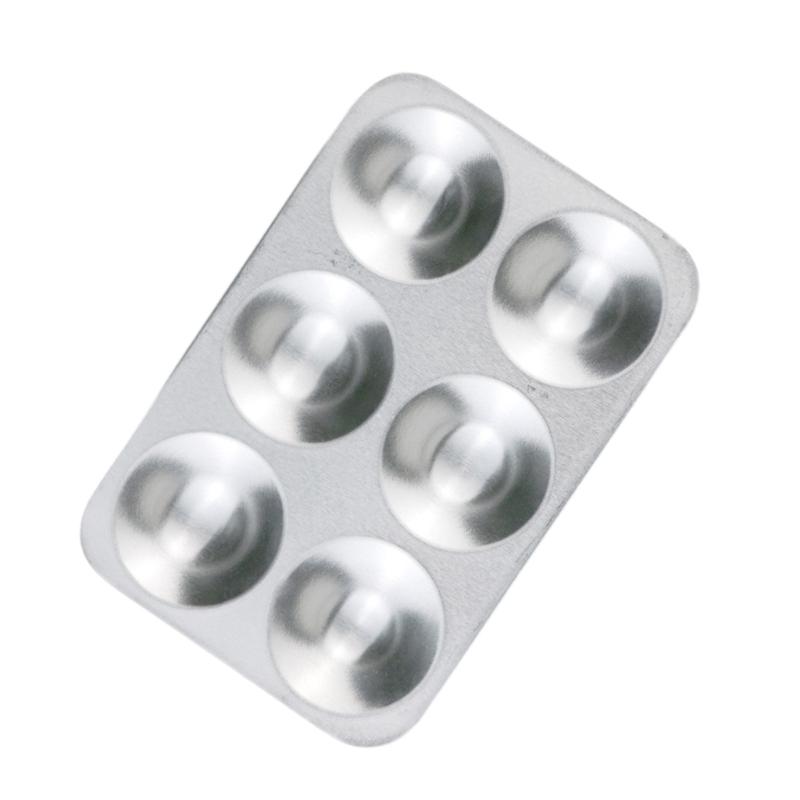 Round Paint Tray Palette Sqaure Palette Metal Paint Mixing Palette for Watercolor Oil Painting DIY Craft, 6/10/12 Well
Round Paint Tray Palette Sqaure Palette Metal Paint Mixing Palette for Watercolor Oil Painting DIY Craft, 6/10/12 Well