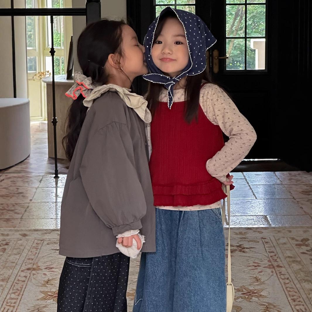 Autumn 2025 Korean Style Floral Long Sleeve Top & Wide-Leg Pants Set for Girls 100cm
Autumn 2025 Korean Style Floral Long Sleeve Top & Wide-Leg Pants Set for Girls 100cm