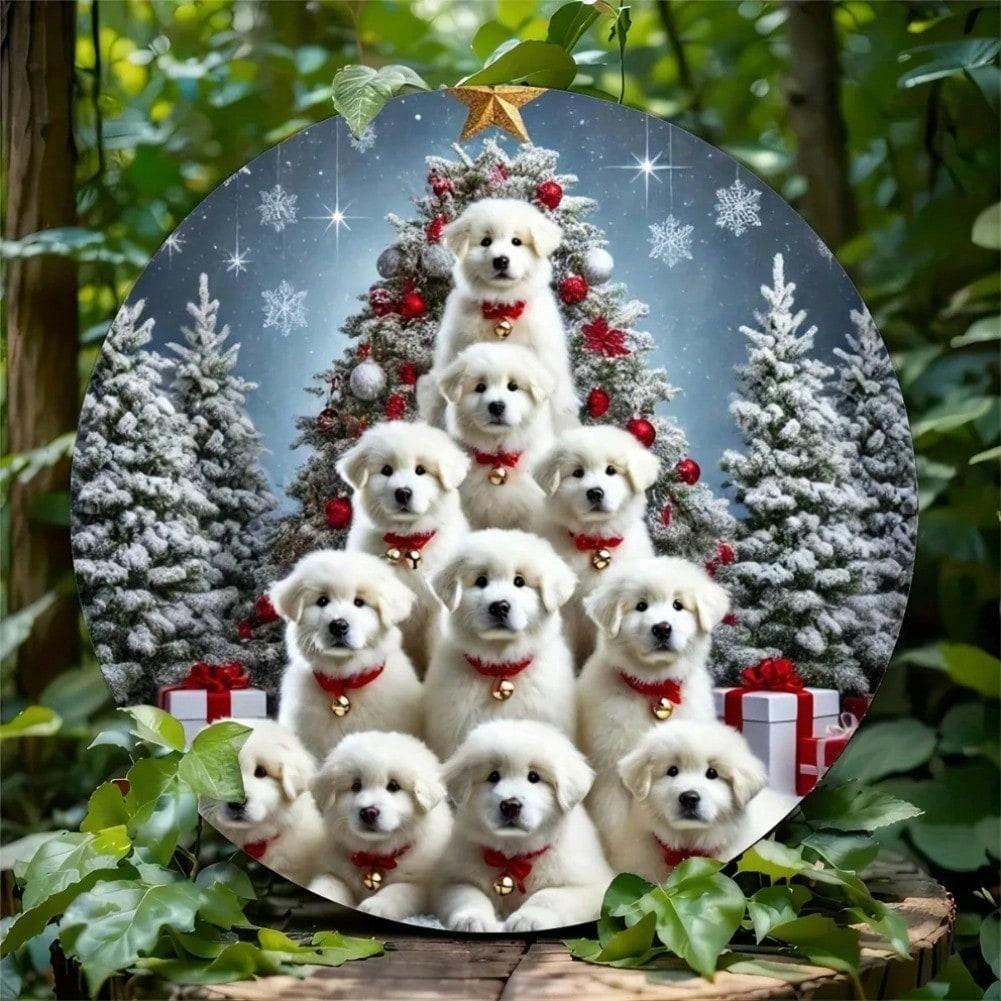 Festive White Puppy Metal Sign - Christmas 2D Print For Home Wall Farmhouse Decor 20x20 різнокольоровий
Festive White Puppy Metal Sign - Christmas 2D Print For Home Wall Farmhouse Decor 20x20 різнокольоровий