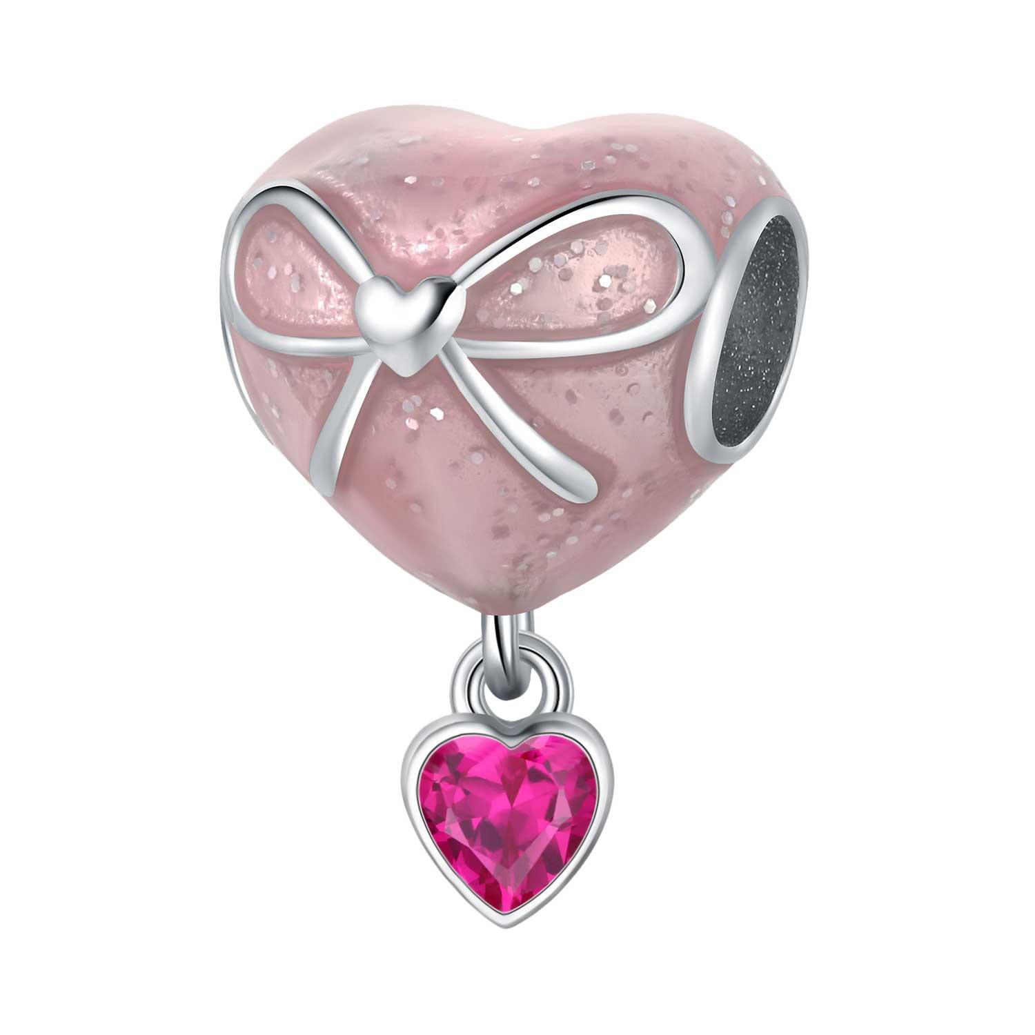copper Shining Heartshaped Bow Bead Charms Compatible With Bracelets Decoration Do It Yourself Birthday Party Gift Jewellery Bracelets Accessory
copper Shining Heartshaped Bow Bead Charms Compatible With Bracelets Decoration Do It Yourself Birthday Party Gift Jewellery Bracelets Accessory