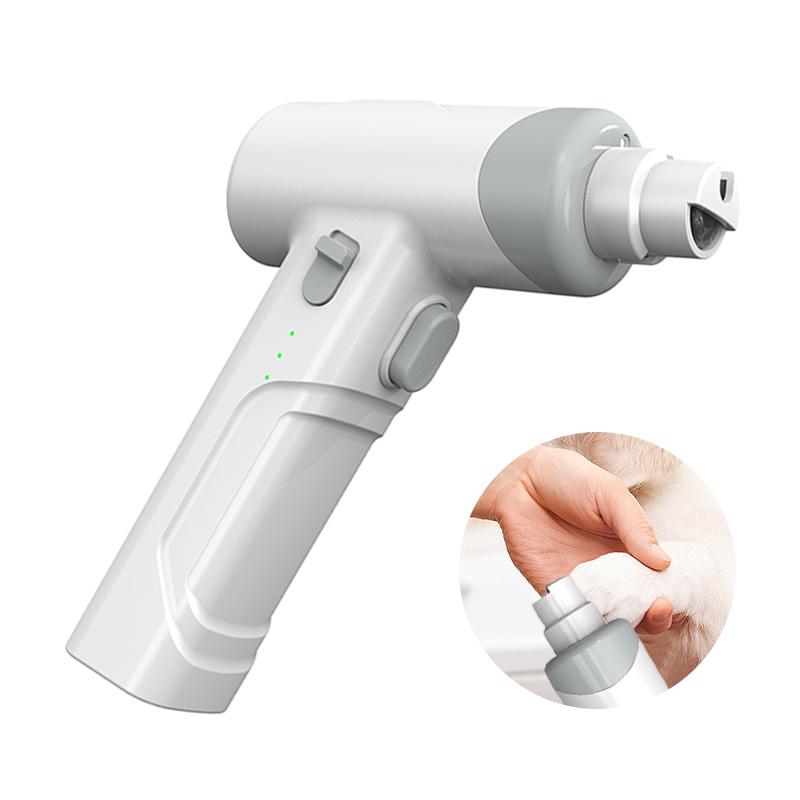 Electric Pet Nail Grinder USB Rechargeable Dog Nail Clipper Painless Trimmer with Polisher Wheel for Small Large Pets Supplies білий
Electric Pet Nail Grinder USB Rechargeable Dog Nail Clipper Painless Trimmer with Polisher Wheel for Small Large Pets Supplies білий