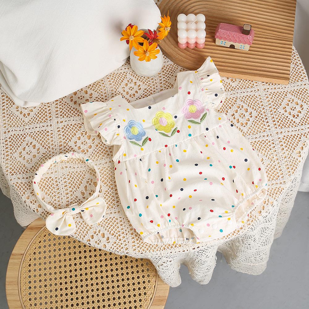 Stylish Summer Flower Romper for Infant & Toddler Girls - Princess Dress with Fly Sleeves 80 CM
Stylish Summer Flower Romper for Infant & Toddler Girls - Princess Dress with Fly Sleeves 80 CM