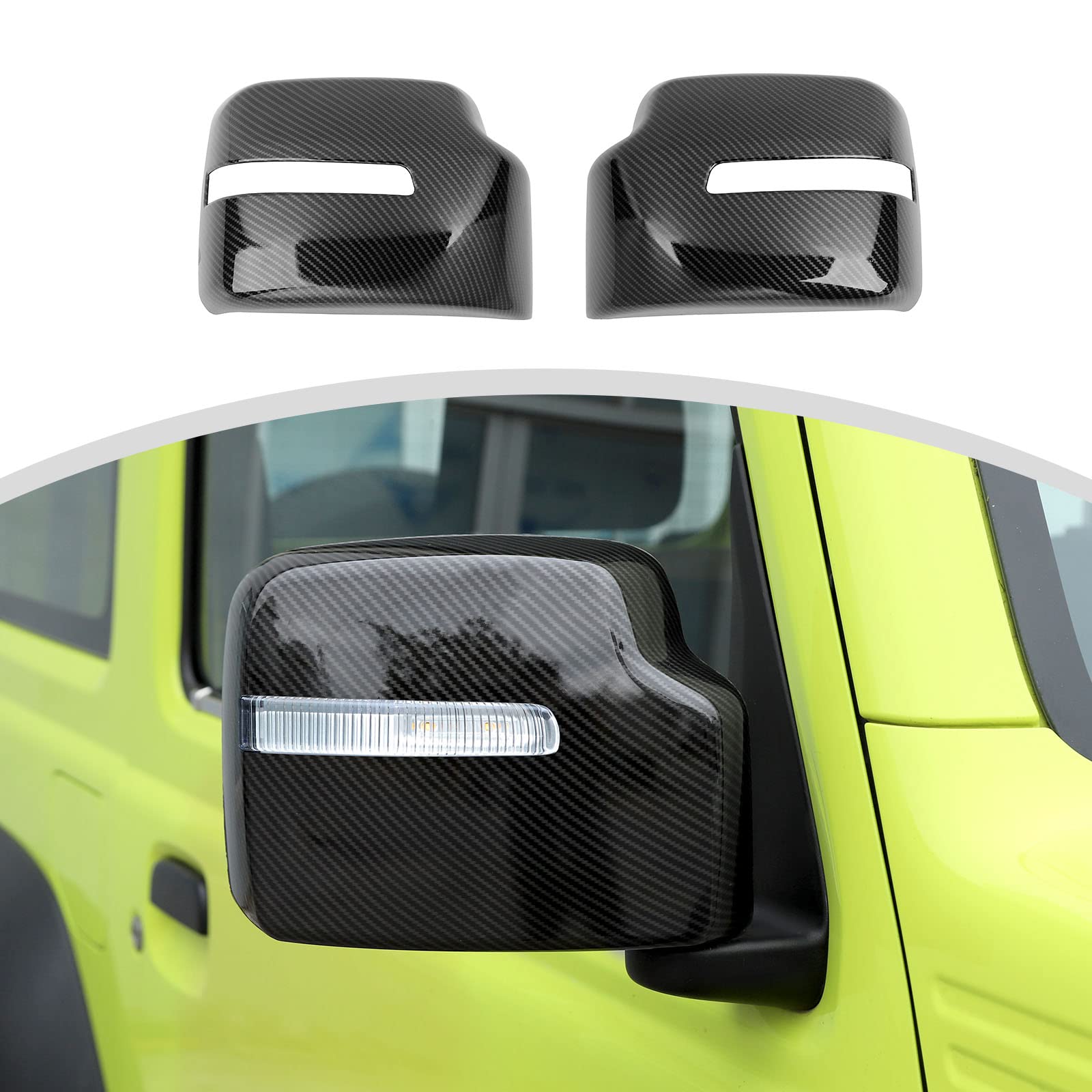 ANTC Накладки на зеркала заднего вида для Suzuki Jimny, боковые зеркала, дверная ручка, защита от царапин, накладка на зеркало заднего вида, наружные детали Jimny JB64 JB74 слева и чёрный
ANTC Накладки на зеркала заднего вида для Suzuki Jimny, боковые зеркала, дверная ручка, защита от царапин, накладка на зеркало заднего вида, наружные детали Jimny JB64 JB74 слева и чёрный