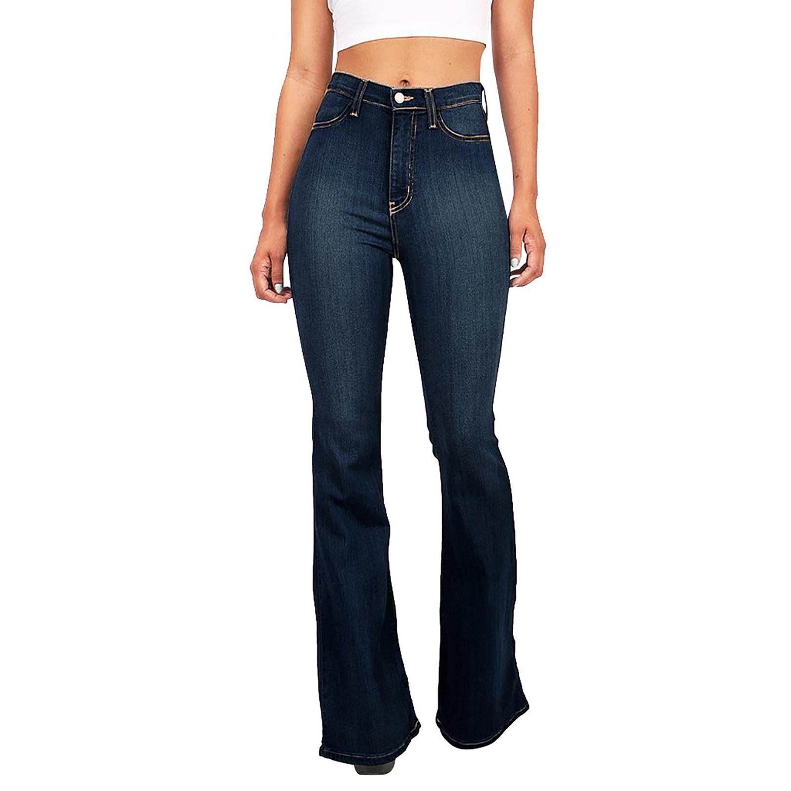 Women s High Waist Pocket Wide Leg Jeans Flared Skinny Button Trousers XXXXL
Women s High Waist Pocket Wide Leg Jeans Flared Skinny Button Trousers XXXXL