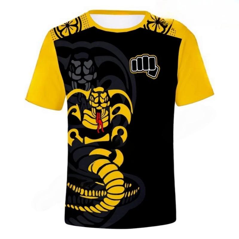 Cute Cartoon Cobra KAI 3D Print Sports Quick-dry Breathable Men T-shirt Outdoor Street Casual Daily Short-sleeve Clothing Summer XXS
Cute Cartoon Cobra KAI 3D Print Sports Quick-dry Breathable Men T-shirt Outdoor Street Casual Daily Short-sleeve Clothing Summer XXS