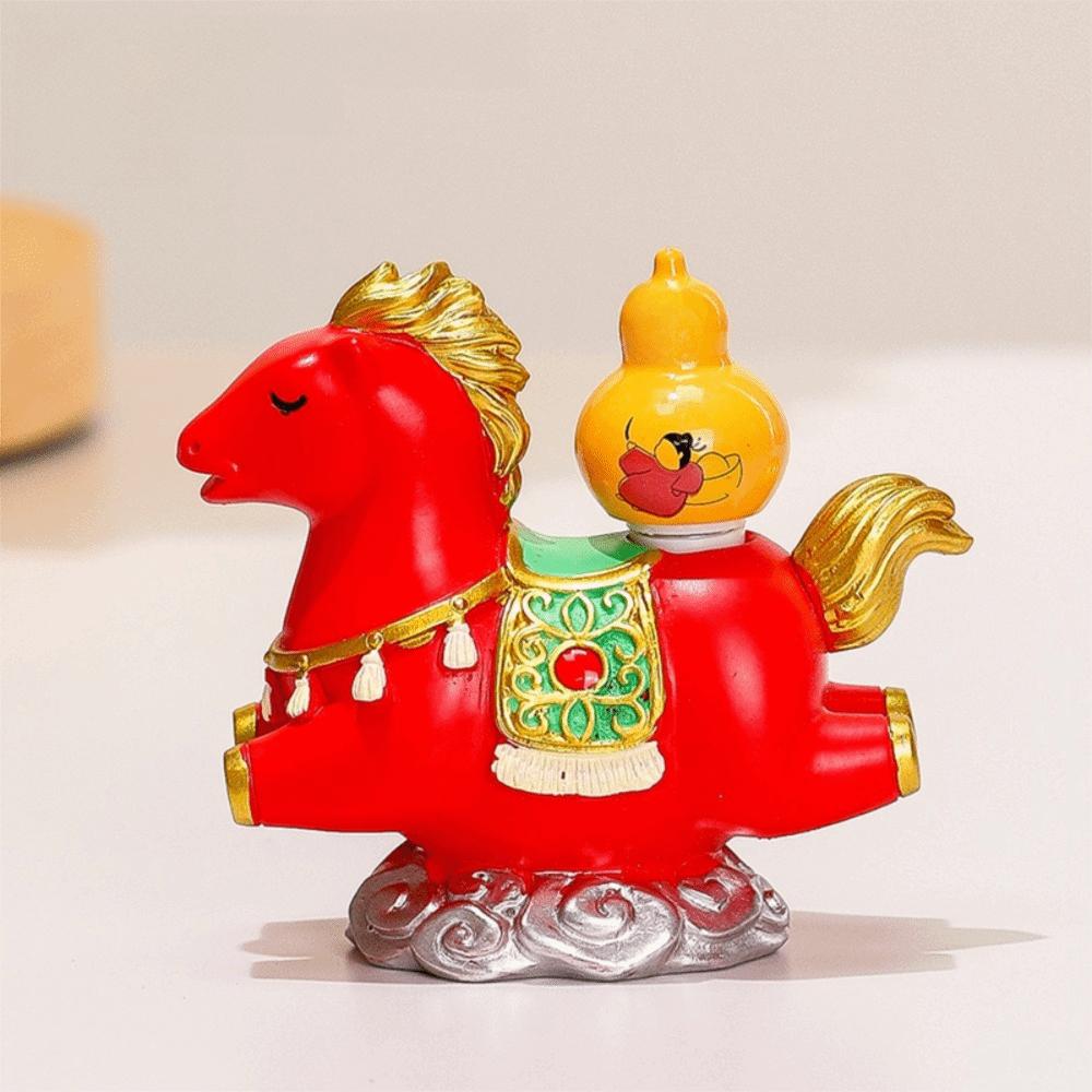 Resin New Year Mascot Miniature Desktop Ornament Zodiac Ornaments Gift Horse Figurine Cabinet Style4
Resin New Year Mascot Miniature Desktop Ornament Zodiac Ornaments Gift Horse Figurine Cabinet Style4