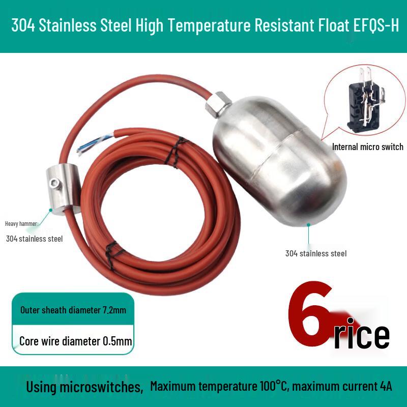 Stainless Steel High-Temperature Silicone Float Level Controller
Stainless Steel High-Temperature Silicone Float Level Controller