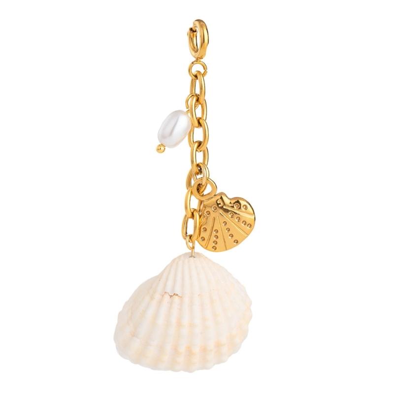 Elegant Seashells Keychain Pendant for Women Stainless Steel Beach Jewelry Accessory With Starfish Seahorse Designs 1
Elegant Seashells Keychain Pendant for Women Stainless Steel Beach Jewelry Accessory With Starfish Seahorse Designs 1