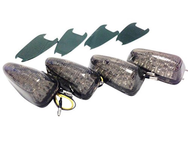 Set of 4 Custom Cowl Turn Signals Type LED Smoke Turn Signals Universal 225 (nakira) Stick-on
Set of 4 Custom Cowl Turn Signals Type LED Smoke Turn Signals Universal 225 (nakira) Stick-on