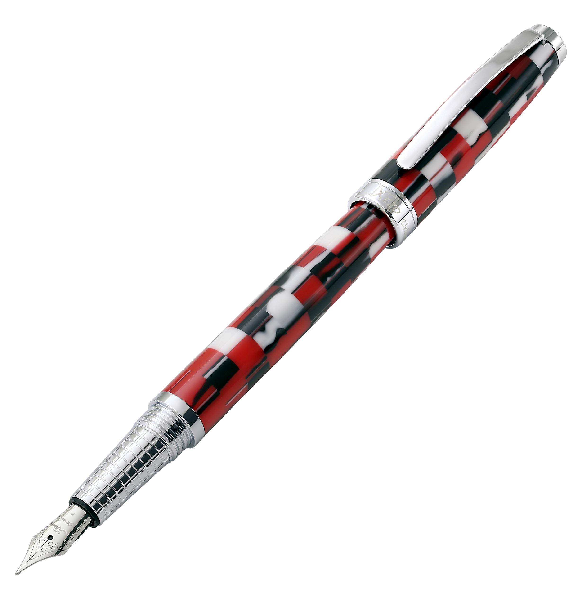Перьевая ручка Xezo Urbanite II Trek Red Retro Style Serial Fine Point Fountain Pen Не существует двух одинаковых.
Перьевая ручка Xezo Urbanite II Trek Red Retro Style Serial Fine Point Fountain Pen Не существует двух одинаковых.