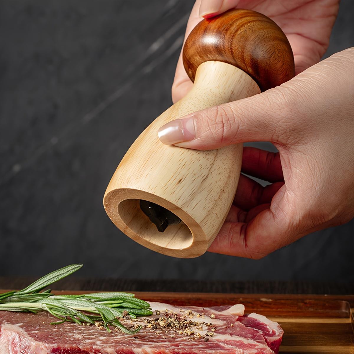 1/2Pc Wood Salt Pepper Grinder Set Mushroom Shape Manual Salt And Pepper Mill Grinder Adjustable Salt Grinder Kitchen Supplies
1/2Pc Wood Salt Pepper Grinder Set Mushroom Shape Manual Salt And Pepper Mill Grinder Adjustable Salt Grinder Kitchen Supplies