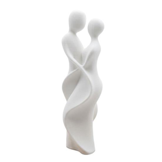 3D Printed Couple Statue Modern Abstract Lovers Figurine Romantic Crafts for Wedding Valentine s Day Gifts Home Bedroom Shelf TV Cabinet Decor белый
3D Printed Couple Statue Modern Abstract Lovers Figurine Romantic Crafts for Wedding Valentine s Day Gifts Home Bedroom Shelf TV Cabinet Decor белый