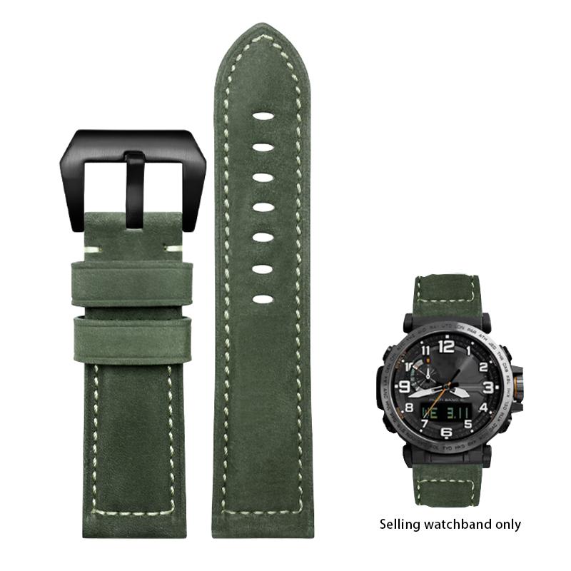 24mm Retro Genuine Leather Strap For Casio PROTREK Series PRW-6600 PRG-600Y PRG-650 PRG-600 Outdoor Sports Watch Accessories 24mm
24mm Retro Genuine Leather Strap For Casio PROTREK Series PRW-6600 PRG-600Y PRG-650 PRG-600 Outdoor Sports Watch Accessories 24mm