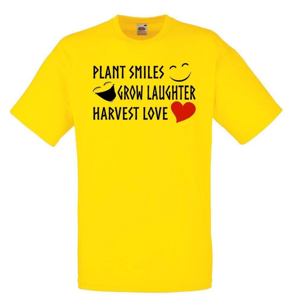 Mens Plant Smiles Grow Laughter Gardener Farming Unisex Yellow 100% Cotton T-shirt Mens Tees Top 4XL
Mens Plant Smiles Grow Laughter Gardener Farming Unisex Yellow 100% Cotton T-shirt Mens Tees Top 4XL