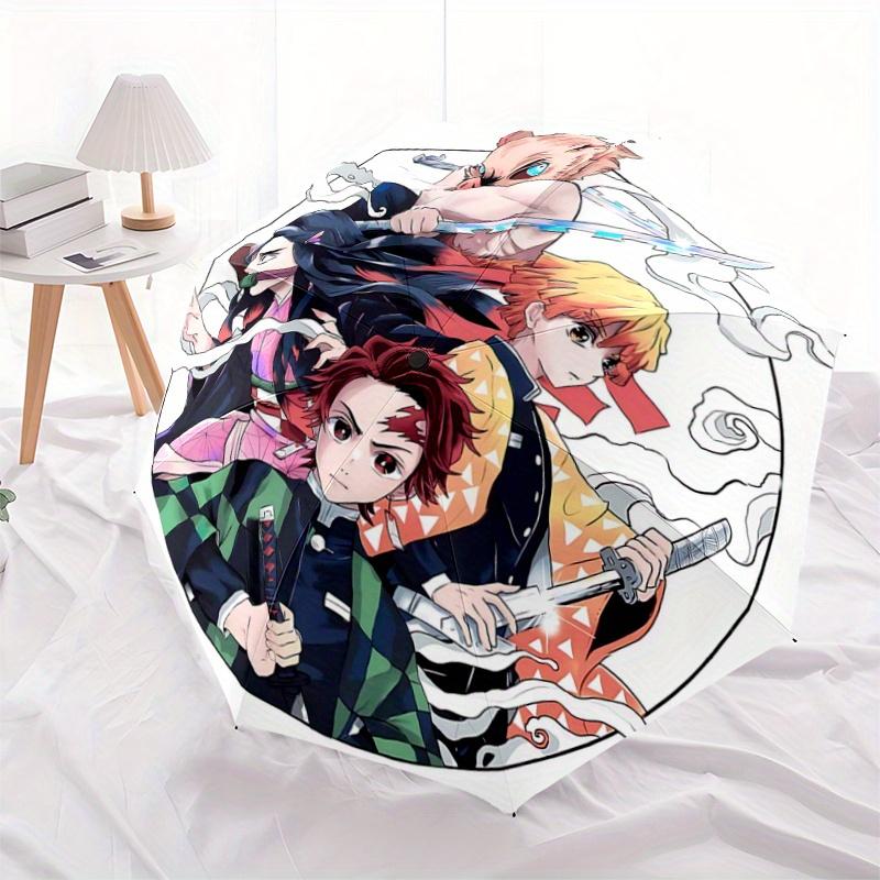 1pc Demon Slayer Character Automatic Opening and Closing Umbrella, Lightweight 3-Fold, With Cute Cartoon Characters, Suitable for Home, Outd
1pc Demon Slayer Character Automatic Opening and Closing Umbrella, Lightweight 3-Fold, With Cute Cartoon Characters, Suitable for Home, Outd