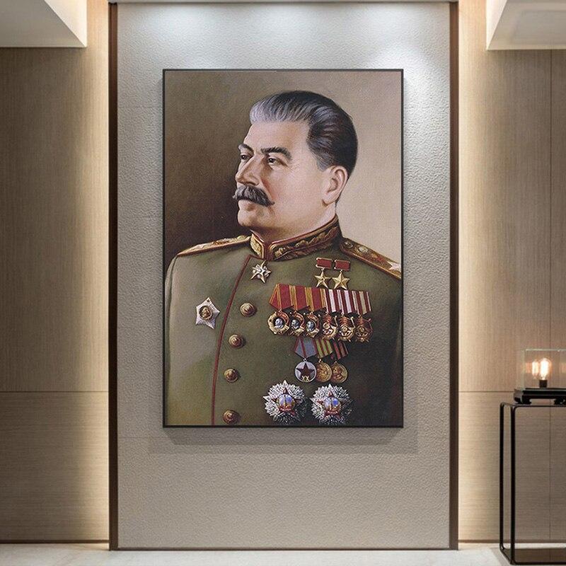 Иосиф Сталин Портрет HD Настенное искусство Картины Холст Живопись Плакаты и принты Скандинавский для гостиной Cuadros Домашний декор
Иосиф Сталин Портрет HD Настенное искусство Картины Холст Живопись Плакаты и принты Скандинавский для гостиной Cuadros Домашний декор
