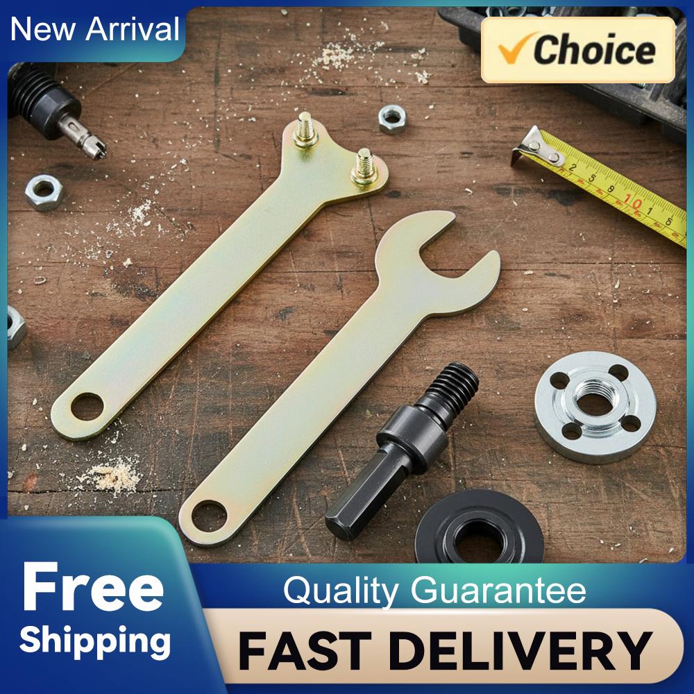 10mm Electric Drill Adapter Power Tool 5 in 1 Grinder Flange Angle Wrench Angle Grinder Adapter Converter Tool Accessory China Mainland
10mm Electric Drill Adapter Power Tool 5 in 1 Grinder Flange Angle Wrench Angle Grinder Adapter Converter Tool Accessory China Mainland