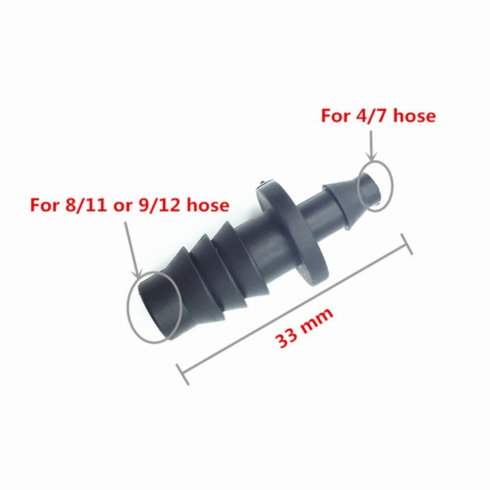 15Pcs 4/7mm to 8/11 Hose Conversion Connector Watering Capillary Reducing Barbed Water Connector Garden Drip Irrigation Fittings 1/4
15Pcs 4/7mm to 8/11 Hose Conversion Connector Watering Capillary Reducing Barbed Water Connector Garden Drip Irrigation Fittings 1/4