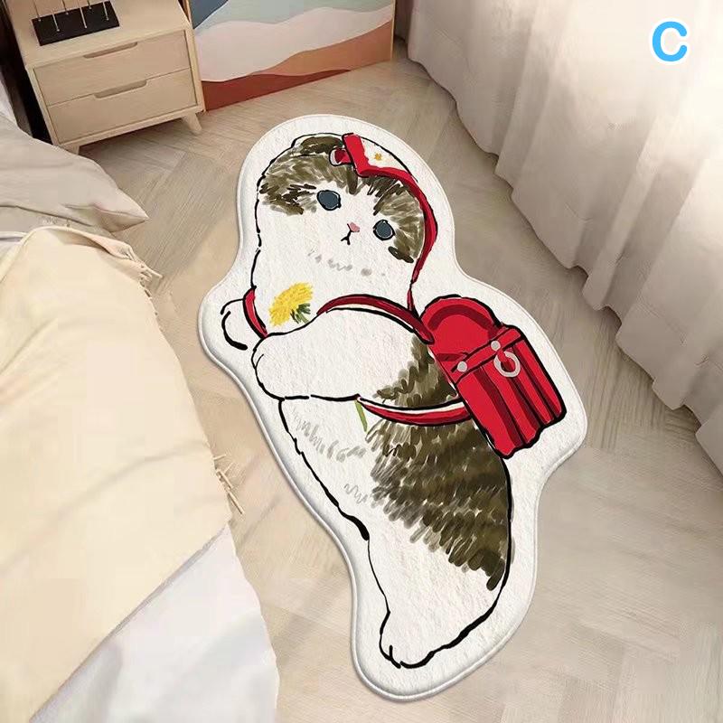 1 шт. милый мультяшный ковер с котом, нескользящий прикроватный коврик, забавный ковер, мохнатые коврики
1 шт. милый мультяшный ковер с котом, нескользящий прикроватный коврик, забавный ковер, мохнатые коврики