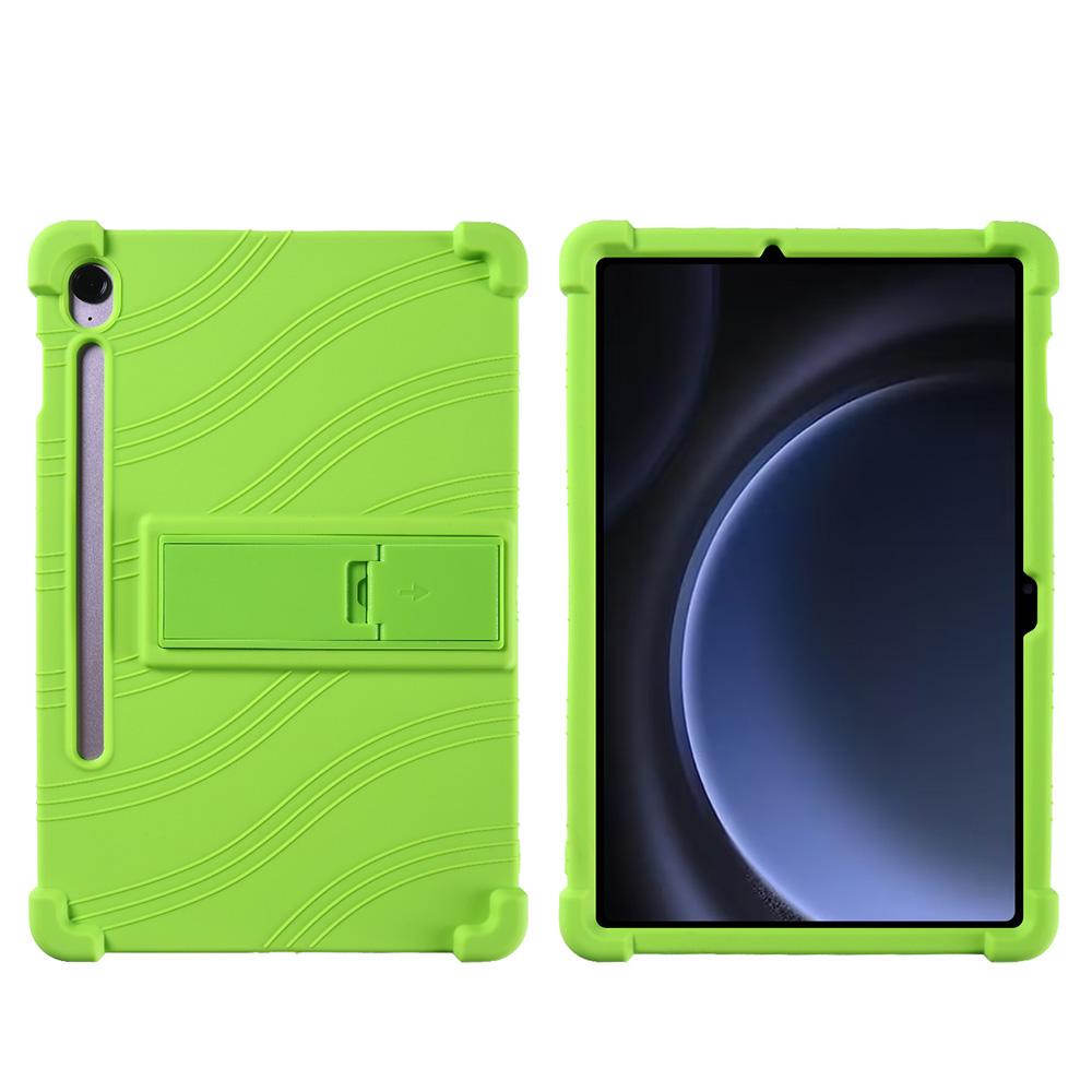 Чохол для Samsung Galaxy Tab S9 FE SM-X510 S10 FE SM-X520 10,9 дюймів Безпечний для планшетів протиударний силіконовий чохол-підставка зелений
Чохол для Samsung Galaxy Tab S9 FE SM-X510 S10 FE SM-X520 10,9 дюймів Безпечний для планшетів протиударний силіконовий чохол-підставка зелений