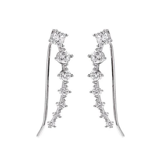 1 пара блестящих украшений без заусенцев, модные женские серьги-гвоздики с геометрическим рисунком, ювелирные аксессуары серебряный
1 пара блестящих украшений без заусенцев, модные женские серьги-гвоздики с геометрическим рисунком, ювелирные аксессуары серебряный