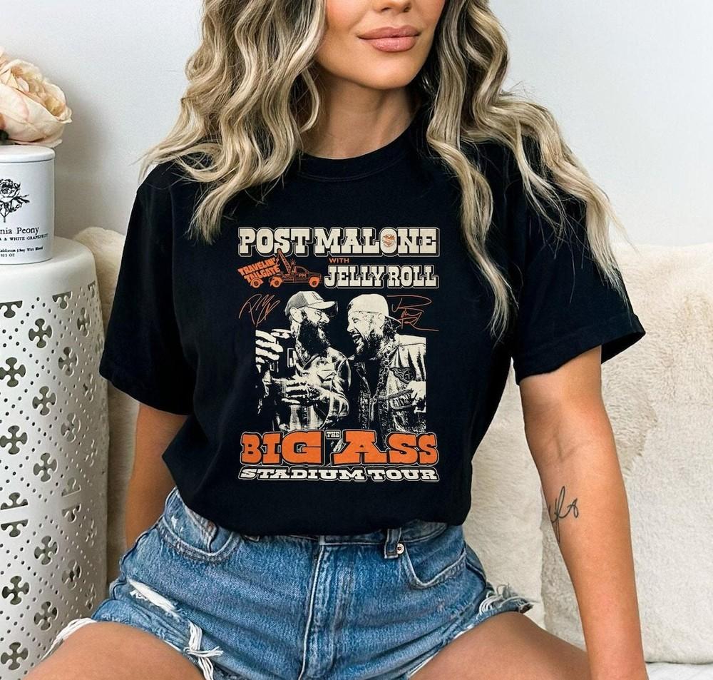 Футболка с изображением Post Malone Jelly Roll, Турне, Пости Красиво Сломанный Рэпер, Унисекс Футболка L
Футболка с изображением Post Malone Jelly Roll, Турне, Пости Красиво Сломанный Рэпер, Унисекс Футболка L