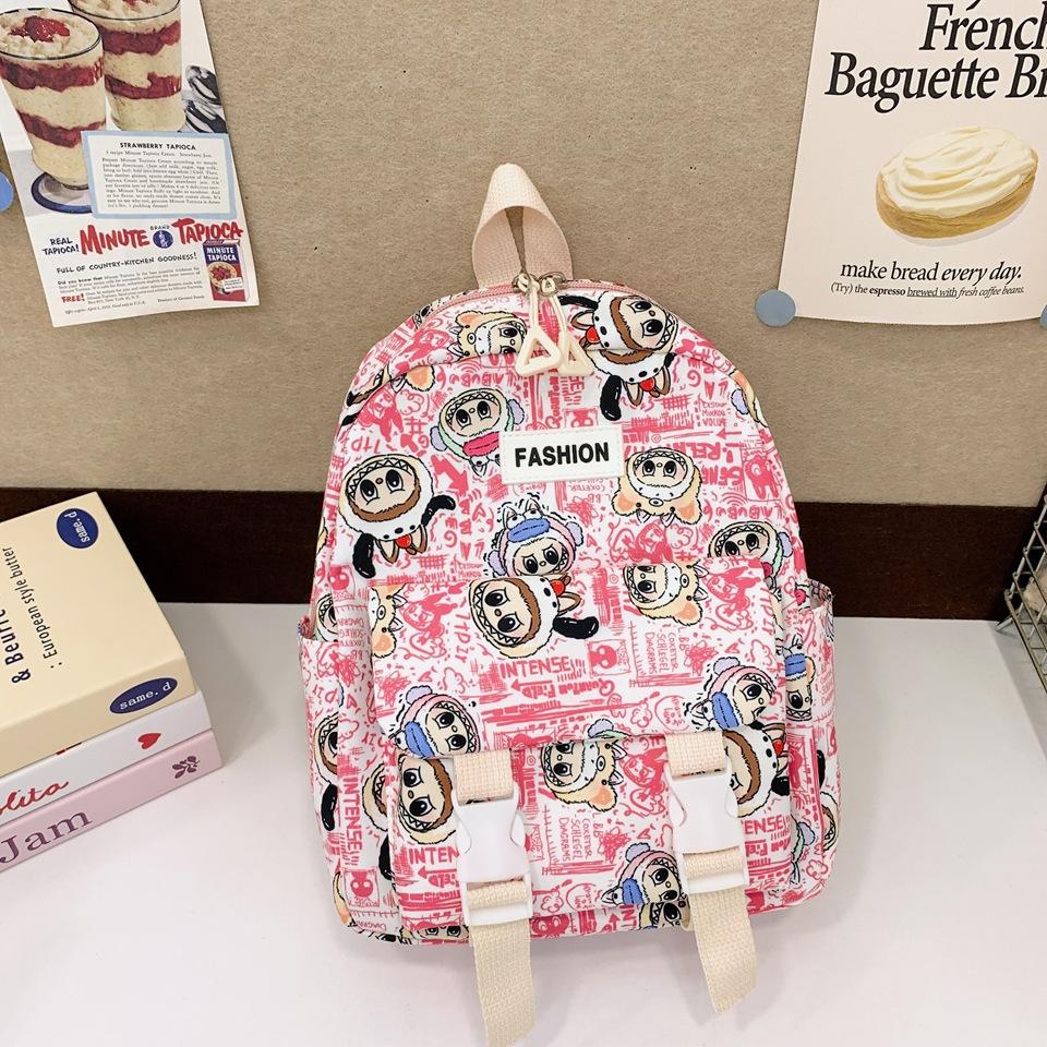 School BagsNew cute cartoon cute foreign casual versatile trend backpack рожевий
School BagsNew cute cartoon cute foreign casual versatile trend backpack рожевий
