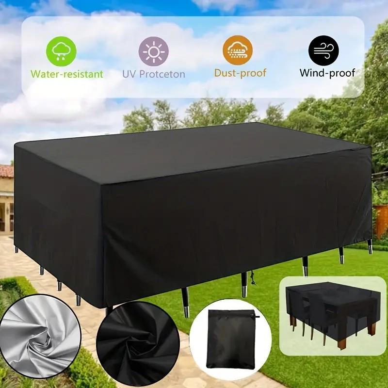 Protect Your Patio Furniture with this Heavy Duty Waterproof Square Cover 210D Material 70X70X70cm срібний
Protect Your Patio Furniture with this Heavy Duty Waterproof Square Cover 210D Material 70X70X70cm срібний