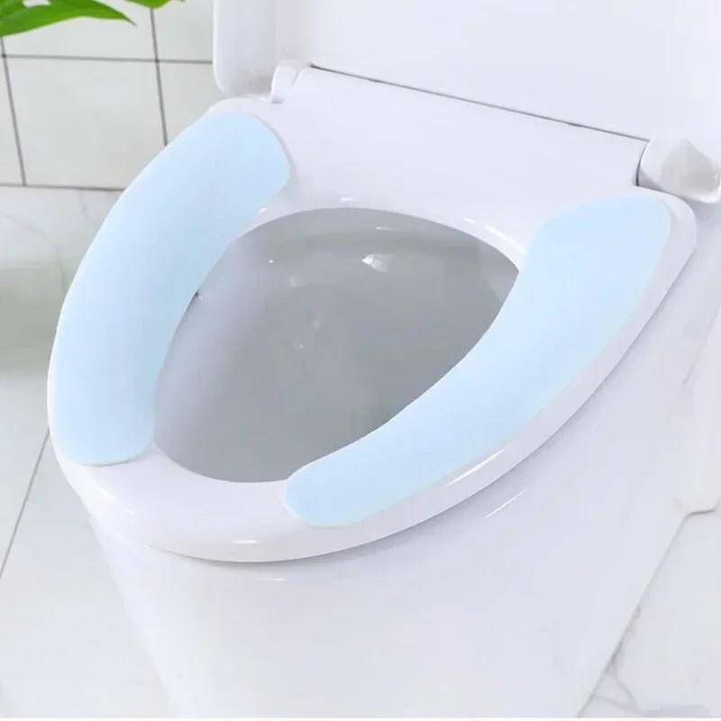 New Portable Reusable Warm Soft Toilet Seat Cushions Washable Paste Type Cushion Bathroom Accessories Household Supplies 2pcs синий
New Portable Reusable Warm Soft Toilet Seat Cushions Washable Paste Type Cushion Bathroom Accessories Household Supplies 2pcs синий