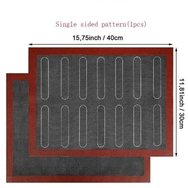 Aomily Silicone 30x40cm Two Sided In One Printing Macaroon Puff Baking Mat Non Stick Pastry Oven Cake Perforated Sheet Liner Mat
Aomily Silicone 30x40cm Two Sided In One Printing Macaroon Puff Baking Mat Non Stick Pastry Oven Cake Perforated Sheet Liner Mat