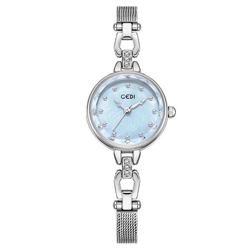 Light Luxury Bracelet Watch, High-End Fritillary Plate Quartz Watch, Women S Small Stainless Steel With Waterproof Watch
Light Luxury Bracelet Watch, High-End Fritillary Plate Quartz Watch, Women S Small Stainless Steel With Waterproof Watch