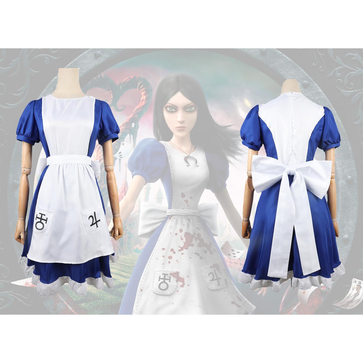 Гра Alice Madness Returns Косплей Костюм Хелловін Сукні Покоївки Фартух Сукня Для Жінок Аніме Дівчата Карнавальне Одягання Вечірка XXL
Гра Alice Madness Returns Косплей Костюм Хелловін Сукні Покоївки Фартух Сукня Для Жінок Аніме Дівчата Карнавальне Одягання Вечірка XXL