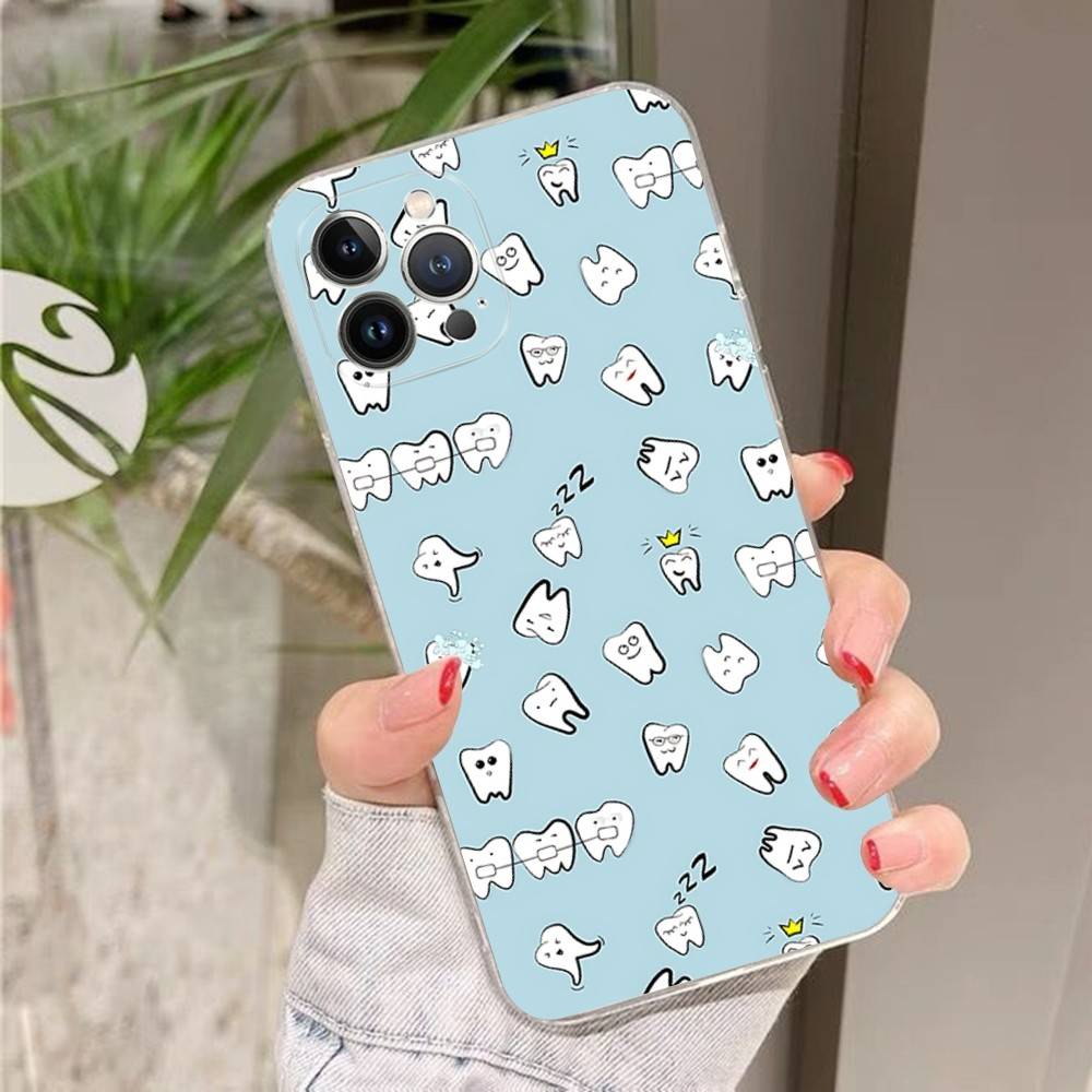 Dentist Tooth Pattern For IPhone 11 12 13 14 15 16 17 Pro Max Plus Air Transparent Clear Shockproof Case iPhone 12 pro
Dentist Tooth Pattern For IPhone 11 12 13 14 15 16 17 Pro Max Plus Air Transparent Clear Shockproof Case iPhone 12 pro