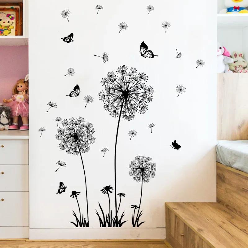 Creative Brown Dandelion Butterfly Sticker for Living Room Bedroom Decoration Self Adhesive Wall Decor Bathroom Room Stickers 30x90cm 2sheet
Creative Brown Dandelion Butterfly Sticker for Living Room Bedroom Decoration Self Adhesive Wall Decor Bathroom Room Stickers 30x90cm 2sheet