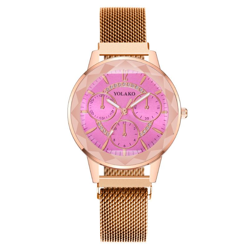 Popular fashion three-eye women s watch women s watch quartz iron magnet magnetic magnet women s model
Popular fashion three-eye women s watch women s watch quartz iron magnet magnetic magnet women s model