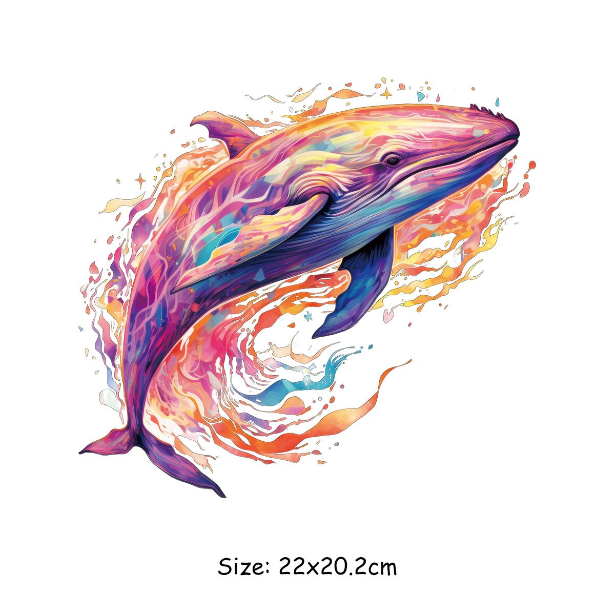 1/2 шт. гигантский кит, бродящий вокруг наклейки с теплопередачей, цветные наклейки с морскими животными своими руками для одежды, изготовления футболок, украшения подушек
1/2 шт. гигантский кит, бродящий вокруг наклейки с теплопередачей, цветные наклейки с морскими животными своими руками для одежды, изготовления футболок, украшения подушек