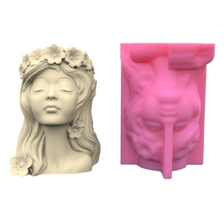 Wreath Girls Pen Holder Pot Silicone Mold Epoxy Resin Mold Table Ornament Mold 1
Wreath Girls Pen Holder Pot Silicone Mold Epoxy Resin Mold Table Ornament Mold 1