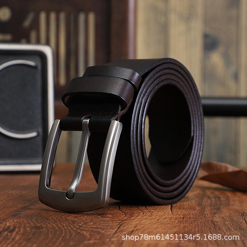 Ремень мужской заводской повседневный модный первый слой из коровьей кожи джинсовые повседневные брюки универсальный кожаный ретро-трендовый ремень Extended model can be customized. темно-коричневого
Ремень мужской заводской повседневный модный первый слой из коровьей кожи джинсовые повседневные брюки универсальный кожаный ретро-трендовый ремень Extended model can be customized. темно-коричневого