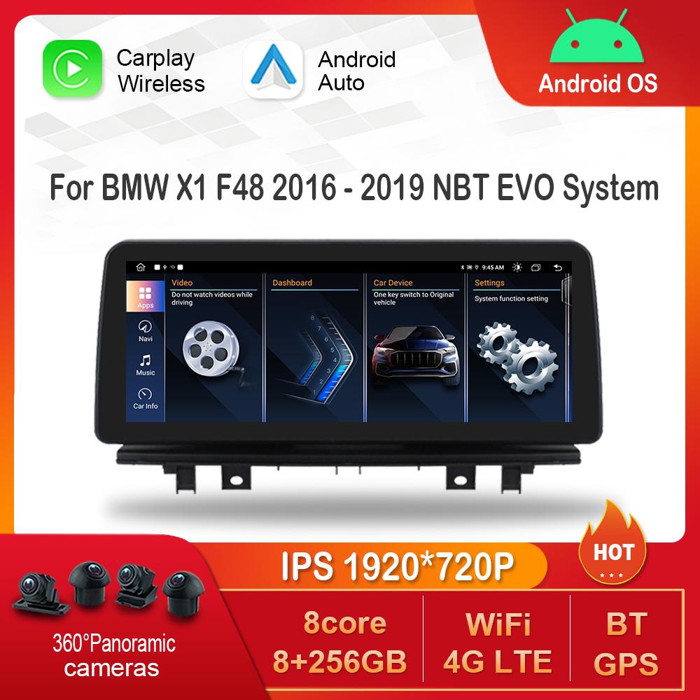 12.3 inch 1920*720P HD Touch Screen for BMW X1 F48 2016 - 2019 NBT EVO System Android Car Radio Multimedia Player DSP 4G WiFi
12.3 inch 1920*720P HD Touch Screen for BMW X1 F48 2016 - 2019 NBT EVO System Android Car Radio Multimedia Player DSP 4G WiFi