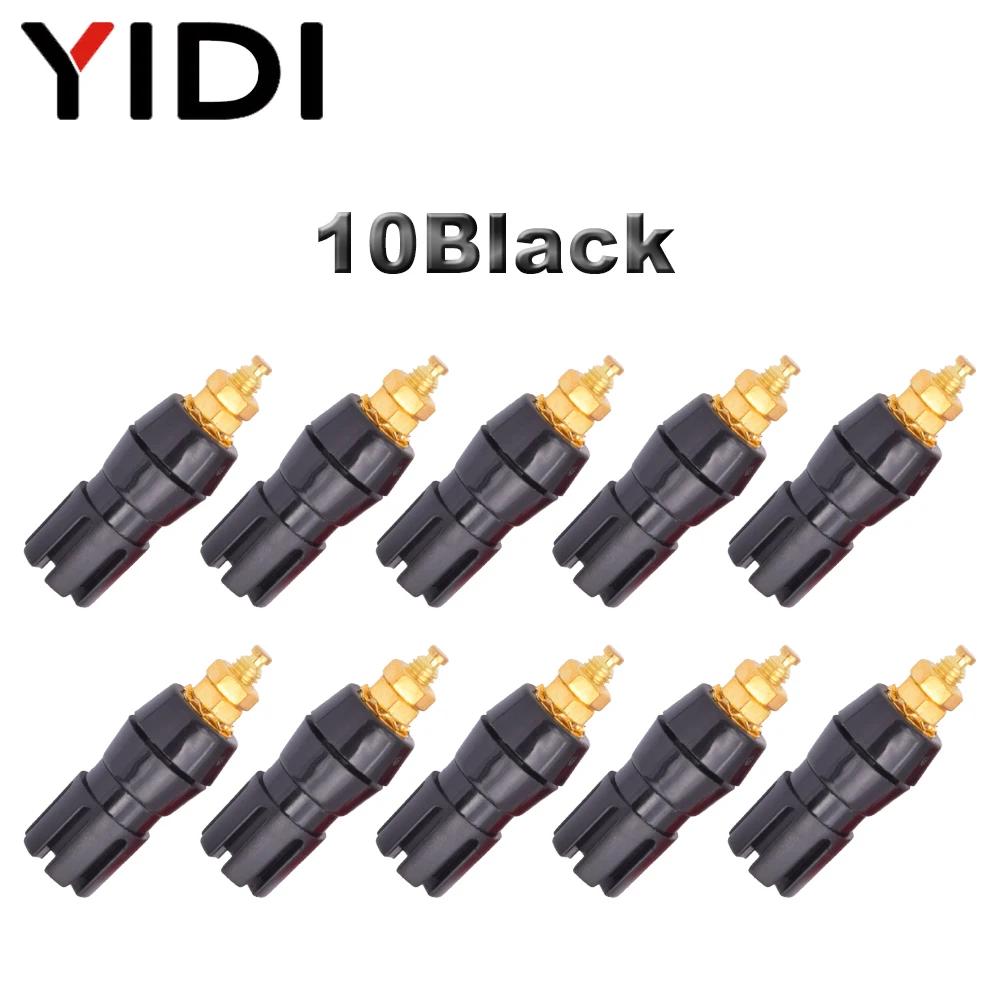 10pcs/lot Plum Binding Post 4mm Banana Plug Socket Red Black Power Supply Terminal Connector for Audio Speaker Amplifier Cable
10pcs/lot Plum Binding Post 4mm Banana Plug Socket Red Black Power Supply Terminal Connector for Audio Speaker Amplifier Cable