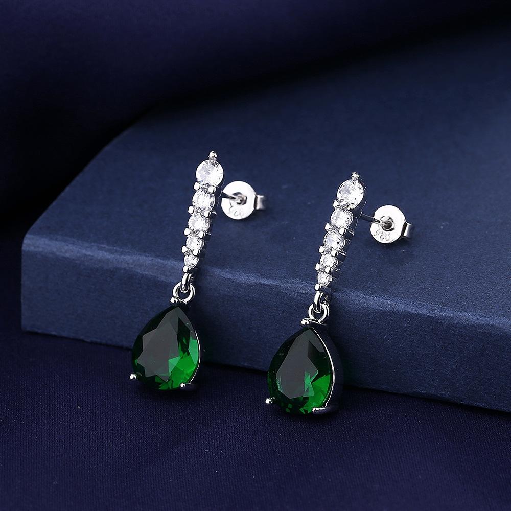 925 Sterling Copper Crystal Fashion Circle Hoop Earrings for Woman Wedding Party Gift Street Versatile Zircon E005
925 Sterling Copper Crystal Fashion Circle Hoop Earrings for Woman Wedding Party Gift Street Versatile Zircon E005