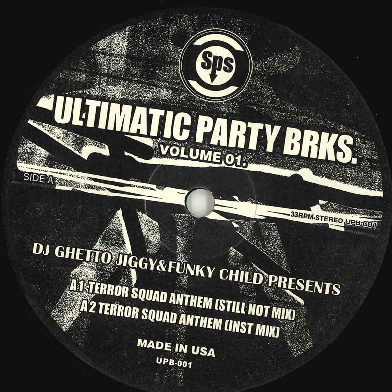 12inch Record DJ GHETTO JIGGY & FUNKY CHILD - Ultimatic Party Brks. Volume 1 UPB001 URBAN LIGHTS US Rap & Hip-Hop/R&B Used
12inch Record DJ GHETTO JIGGY & FUNKY CHILD - Ultimatic Party Brks. Volume 1 UPB001 URBAN LIGHTS US Rap & Hip-Hop/R&B Used