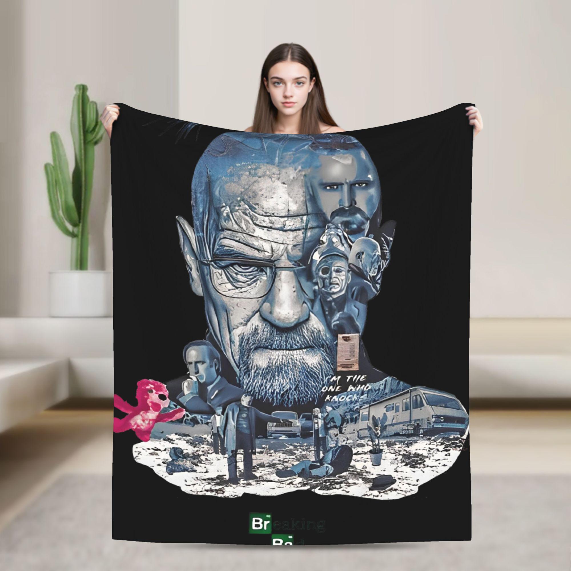 Breaking Bad Walter White Blanket Heisenberg Wool Funny Warm Throw Blankets for Bedding Lounge Spring/Autumn 200x150cm 80x60in
Breaking Bad Walter White Blanket Heisenberg Wool Funny Warm Throw Blankets for Bedding Lounge Spring/Autumn 200x150cm 80x60in