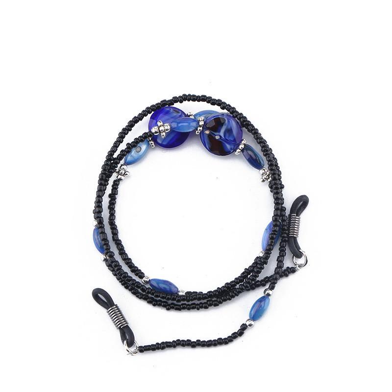 Мода Унісекс Анти-ковзання перламутрові акрилові намистини читання окуляри мотузка окуляри тримач шиї ремінець мотузка синій
Мода Унісекс Анти-ковзання перламутрові акрилові намистини читання окуляри мотузка окуляри тримач шиї ремінець мотузка синій