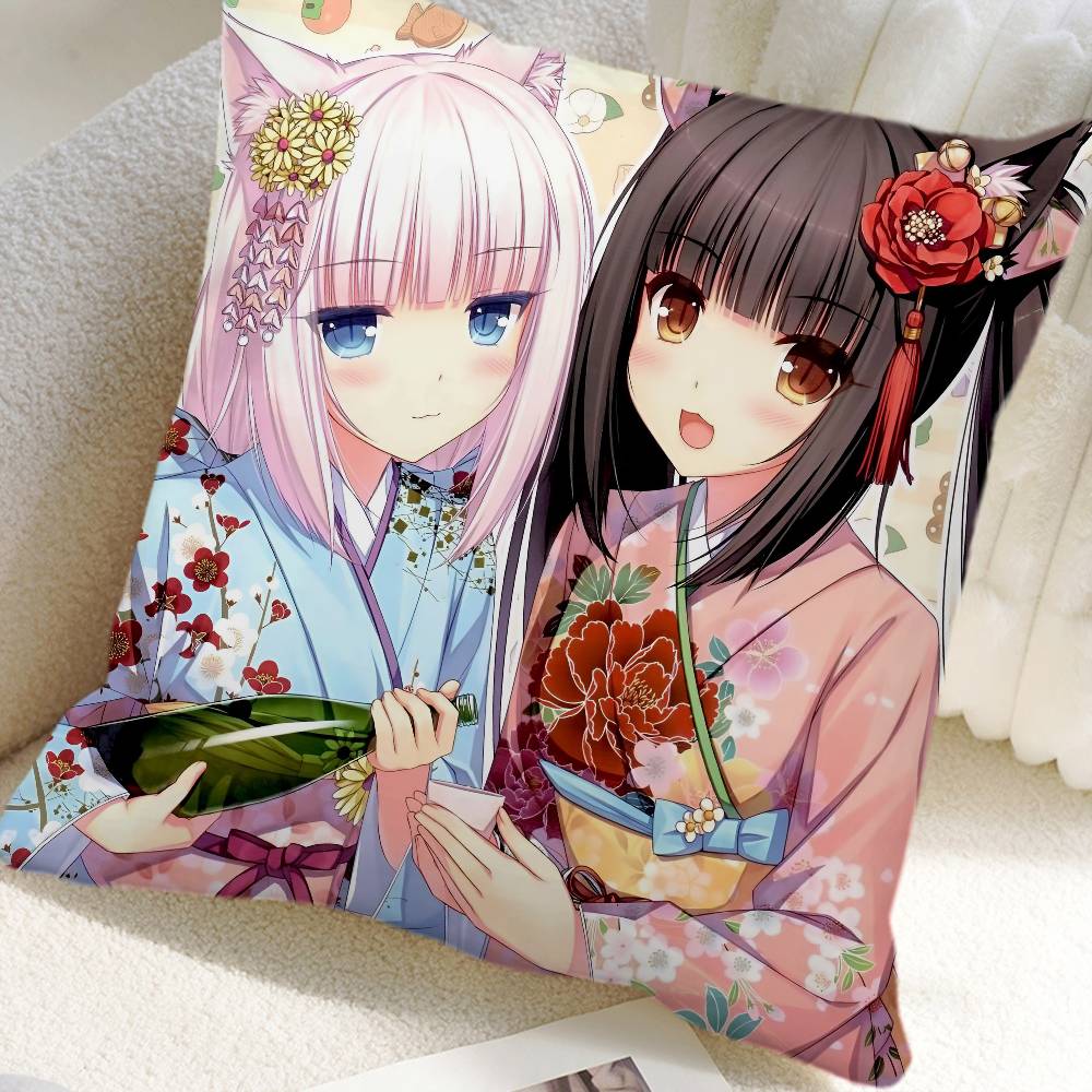 Anime Nekopara Pillow Case Square Pillow Bedroom Sofa Leisure Comfort Cushion Car Home Decoration 16x16Inch
Anime Nekopara Pillow Case Square Pillow Bedroom Sofa Leisure Comfort Cushion Car Home Decoration 16x16Inch