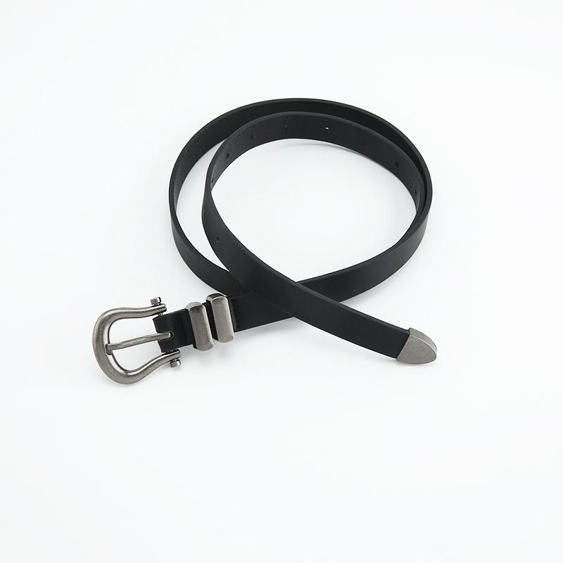 Стильный искусственный кожаный ремень унисекс с металлической пряжкой, ремень в сочетании с джинсами
Стильный искусственный кожаный ремень унисекс с металлической пряжкой, ремень в сочетании с джинсами