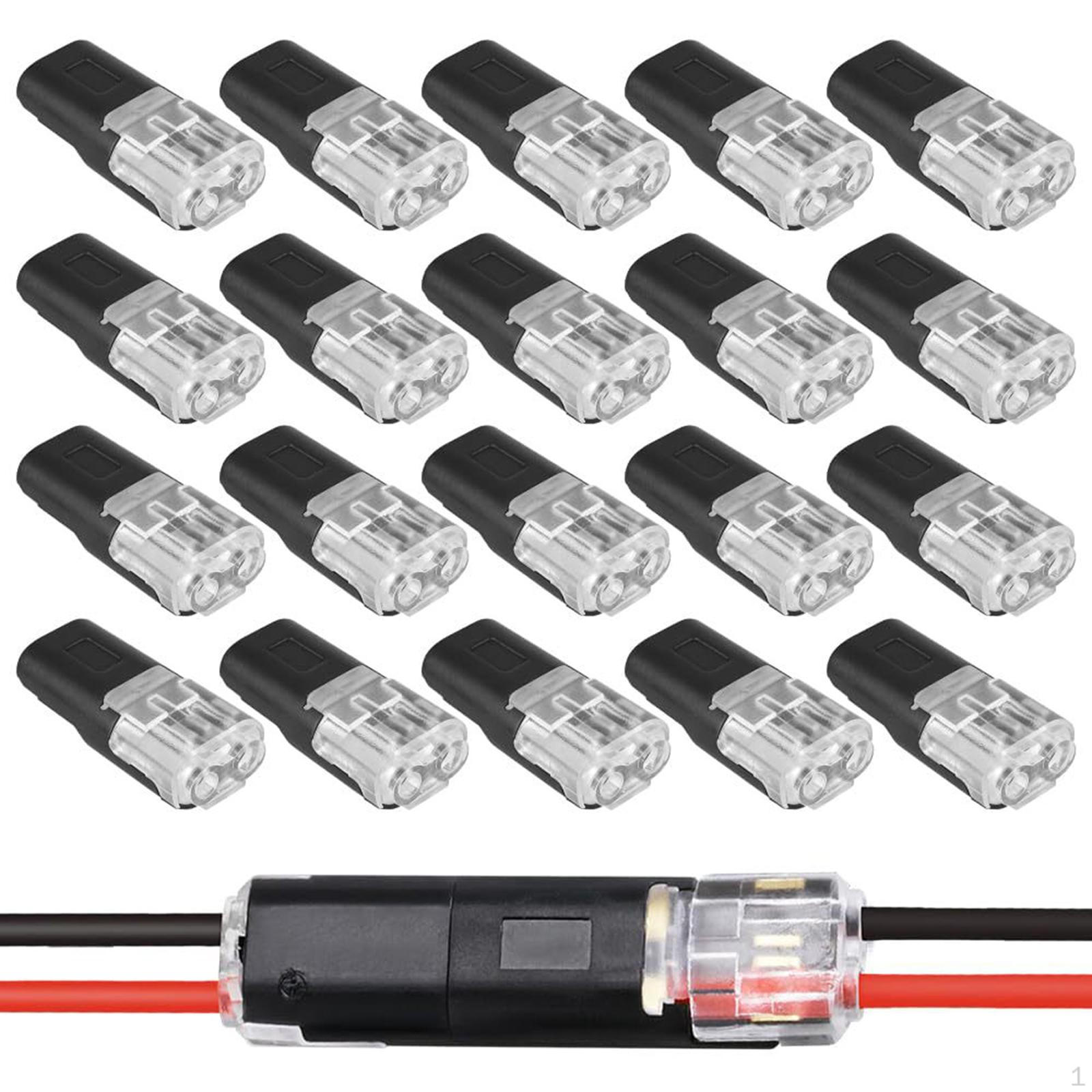 20x 2 Plug in Connector with Locking Buckle Versatile Wire
20x 2 Plug in Connector with Locking Buckle Versatile Wire